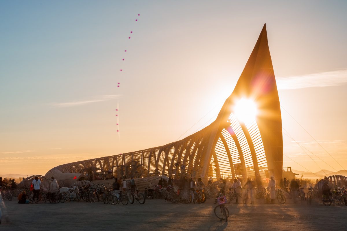 Temple of Promise from: San Francisco Bay Area, CA year: 2015  A Temple's purpose is to provide a safe space where the diverse and essential needs of the soul can take root and grow or surrender and find solace. This year, the Temple of Promise welcomes participants through an archway soaring 97 ...