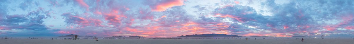 Magnificent Pastel Skies Panorama