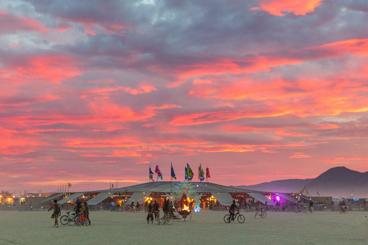 Magnificent skies at Center Camp