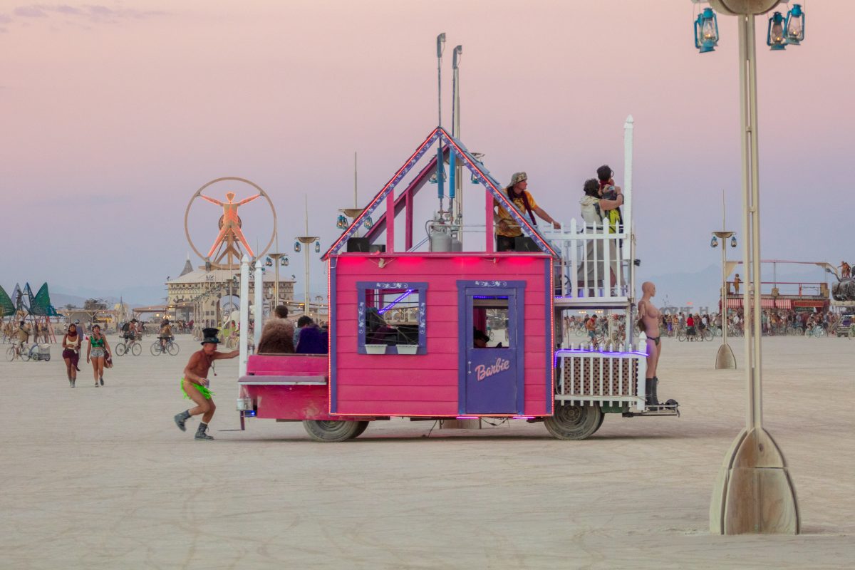 Barbie Mutant Vehicle and The Man