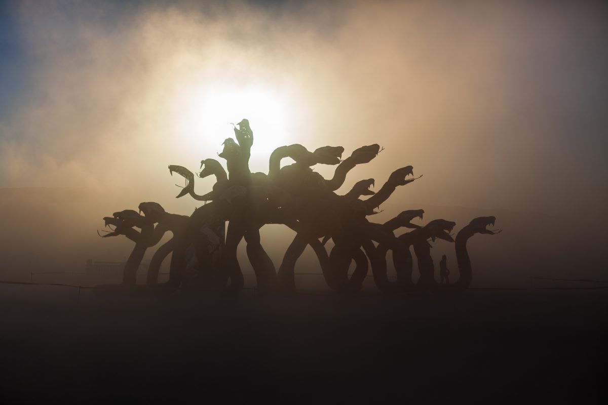 Medusa Madness from: Petaluma, CA year: 2015  Medusa Madness. Dare to stare lest you be turned to stone. Contact: medusa@rearedinsteel.com