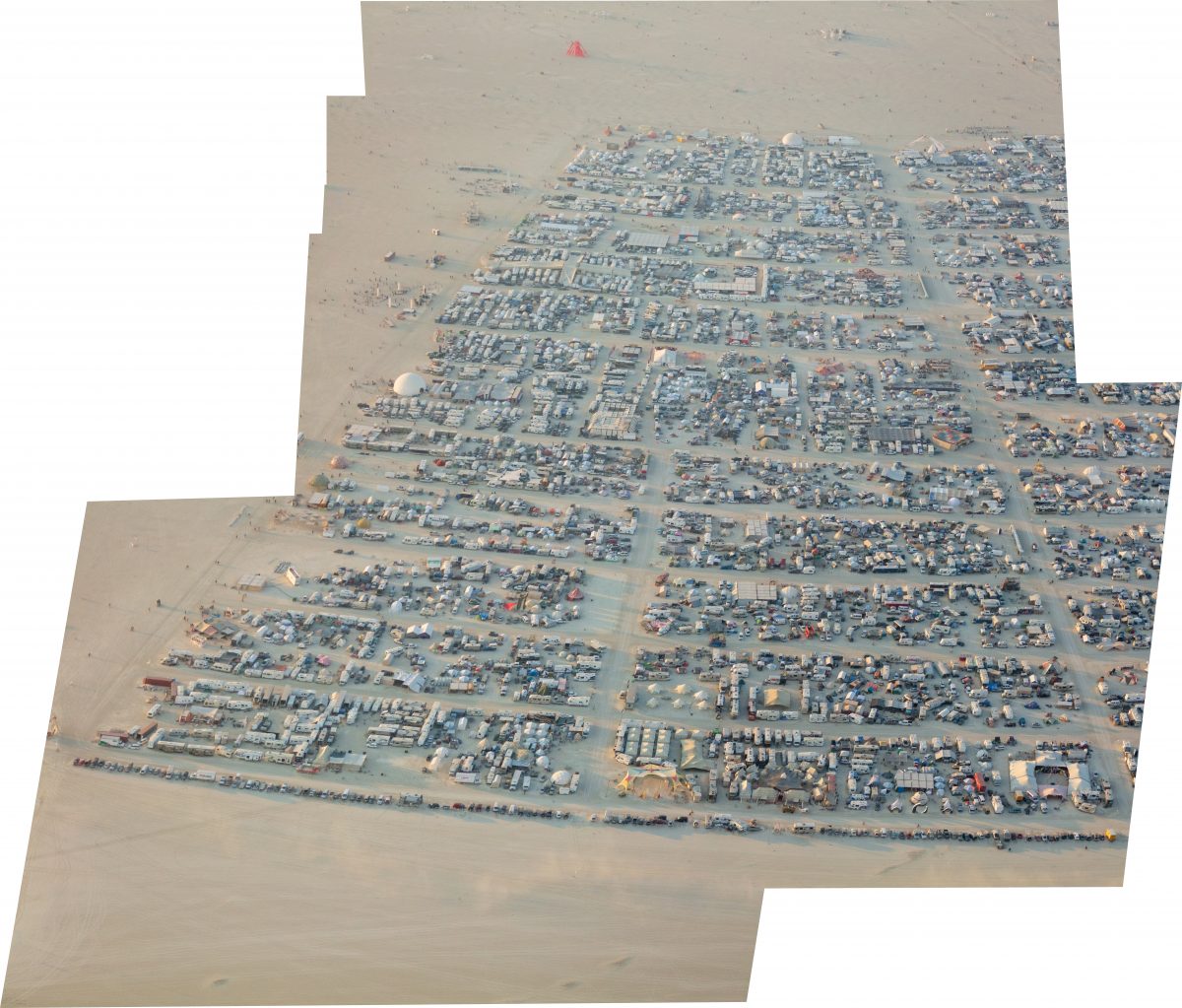 Aerial Photo of Black Rock City 2016