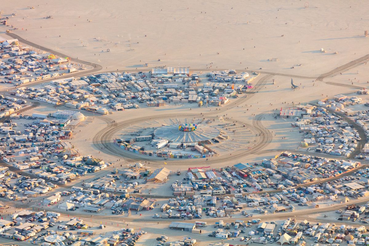 Aerial Photo of Center Camp 2016