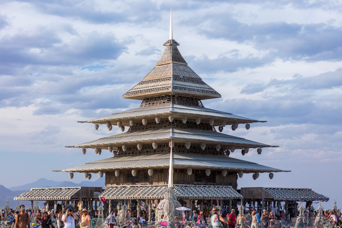 Temple Project from: Petaluma, CA year: 2016  The temple this year will be built in the tradition of David Best temples, but with a significant departure from his usual style - this temple will be hand-built without CNC cut materials. It will be extremely ornate, with a large interior altar and a...