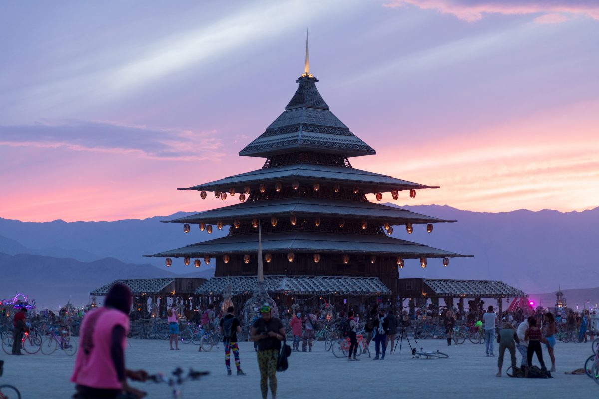 Temple Project from: Petaluma, CA year: 2016  The temple this year will be built in the tradition of David Best temples, but with a significant departure from his usual style - this temple will be hand-built without CNC cut materials. It will be extremely ornate, with a large interior altar and a...