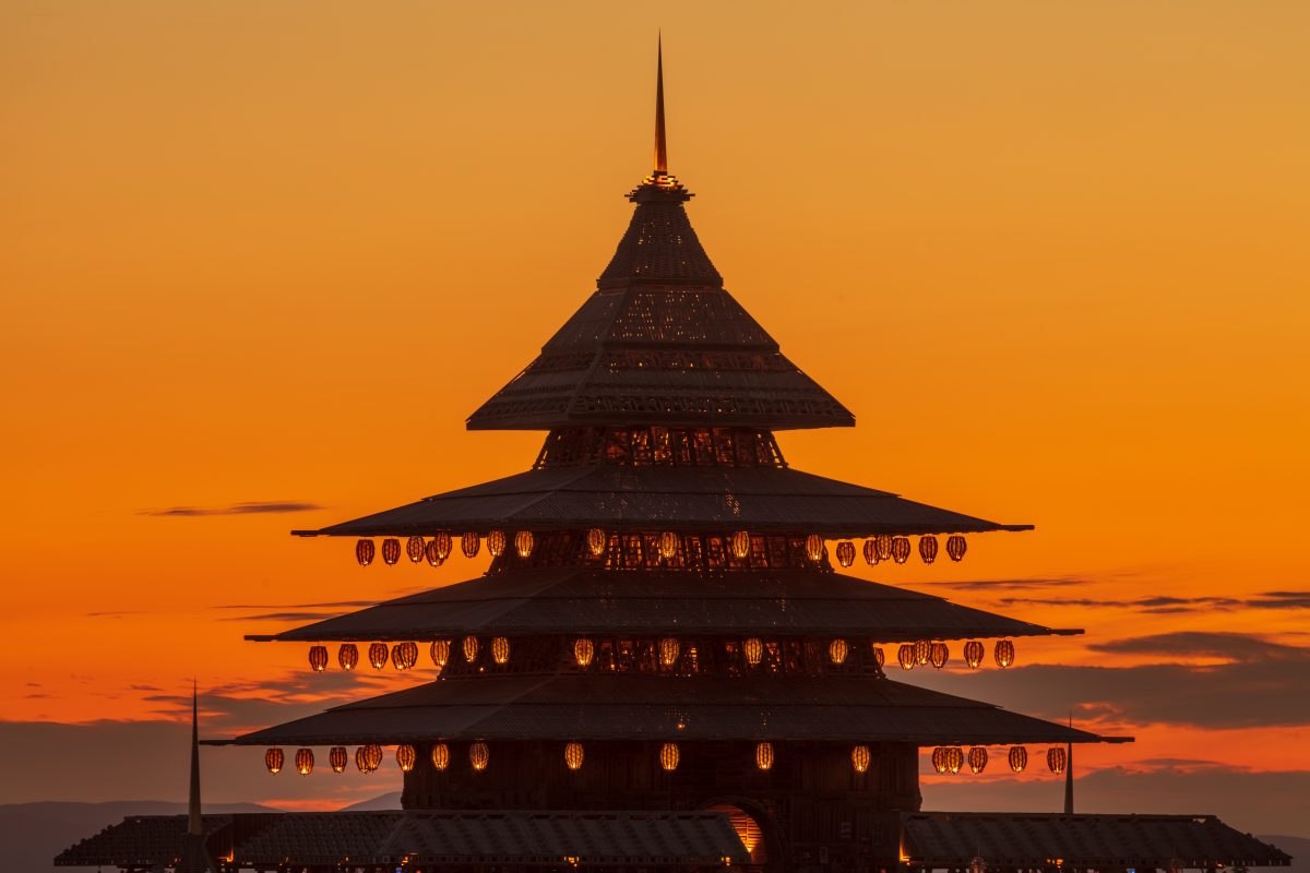 Temple Project from: Petaluma, CA year: 2016  The temple this year will be built in the tradition of David Best temples, but with a significant departure from his usual style - this temple will be hand-built without CNC cut materials. It will be extremely ornate, with a large interior altar and a...