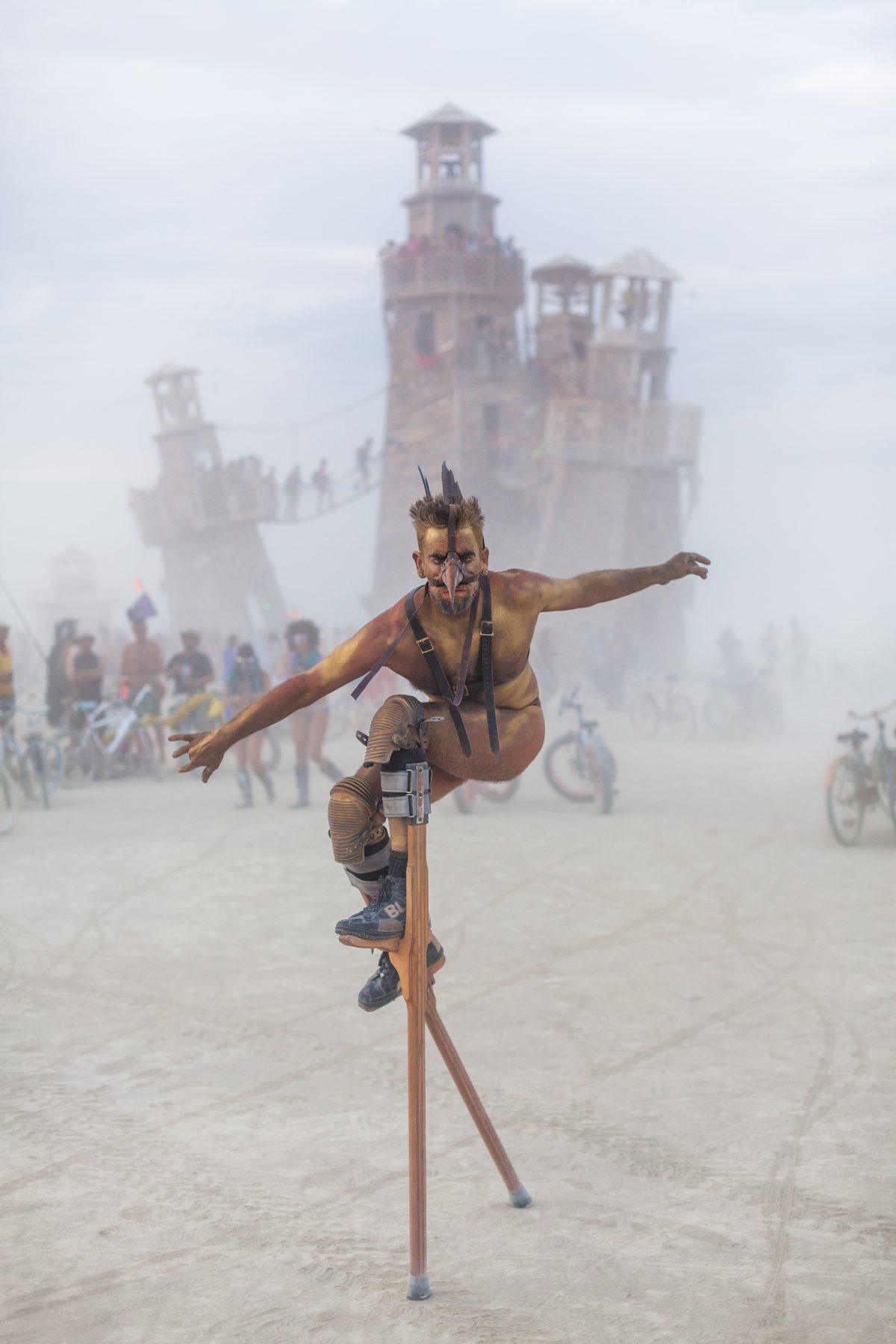 Burner on Stilts at the Folly