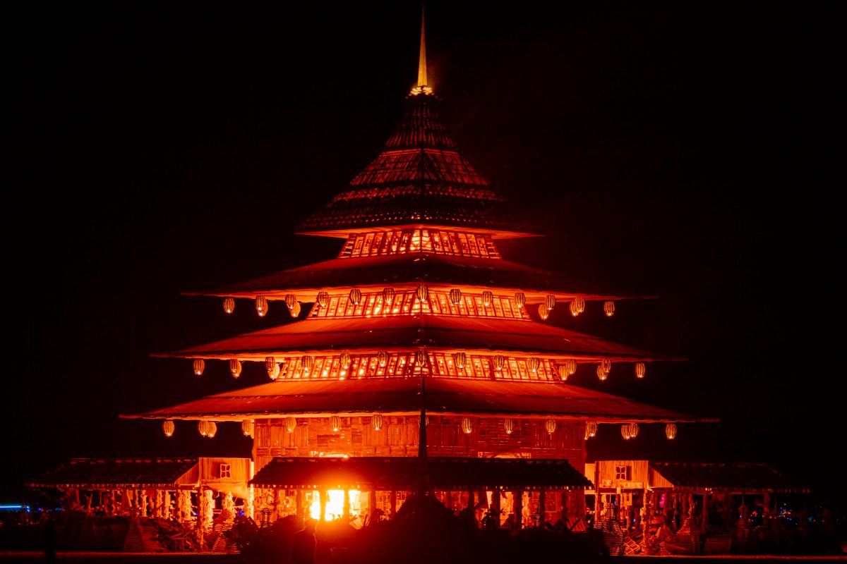 Temple Burn from: Petaluma, CA year: 2016  The temple this year will be built in the tradition of David Best temples, but with a significant departure from his usual style - this temple will be hand-built without CNC cut materials. It will be extremely ornate, with a large interior altar and a la...