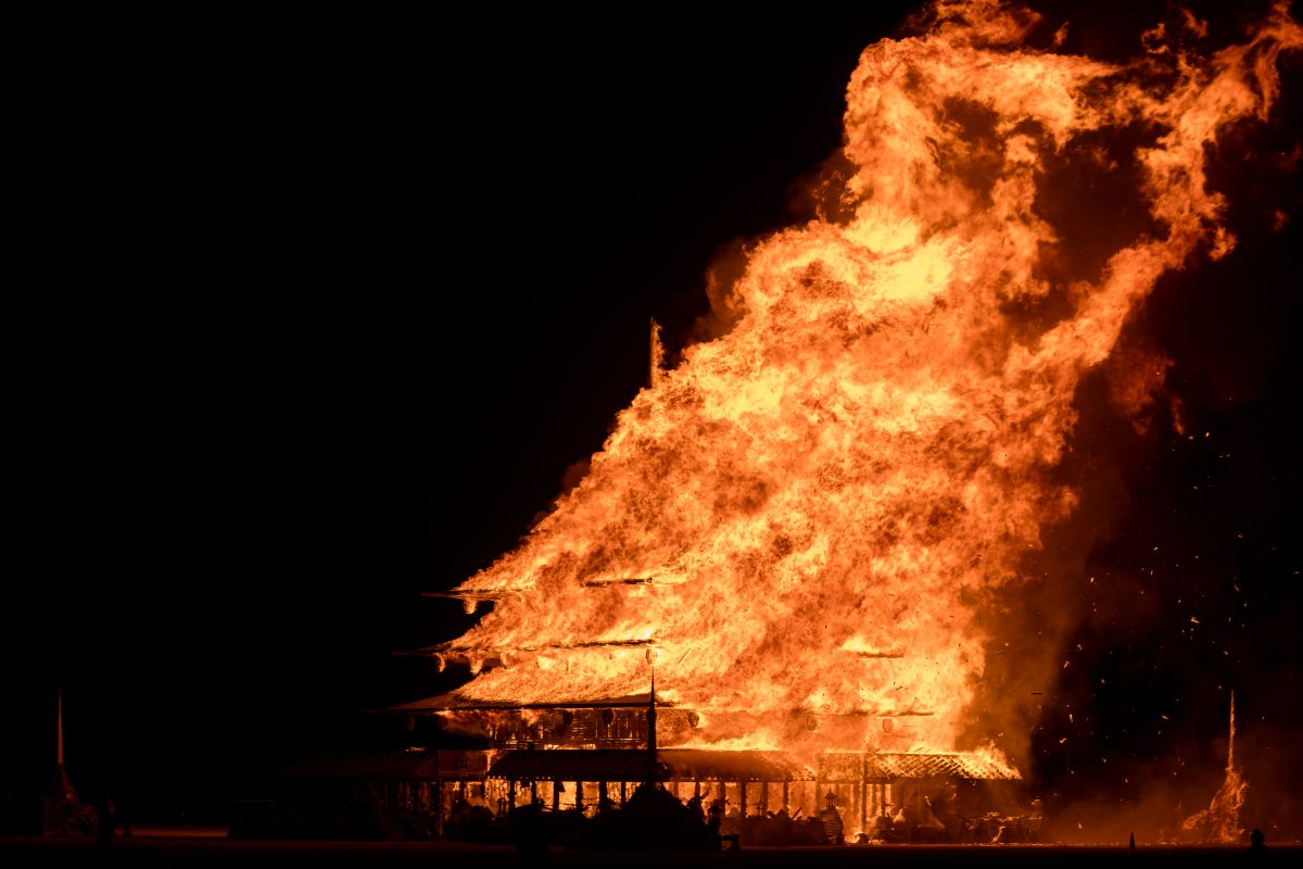 Temple Burn from: Petaluma, CA year: 2016  The temple this year will be built in the tradition of David Best temples, but with a significant departure from his usual style - this temple will be hand-built without CNC cut materials. It will be extremely ornate, with a large interior altar and a la...