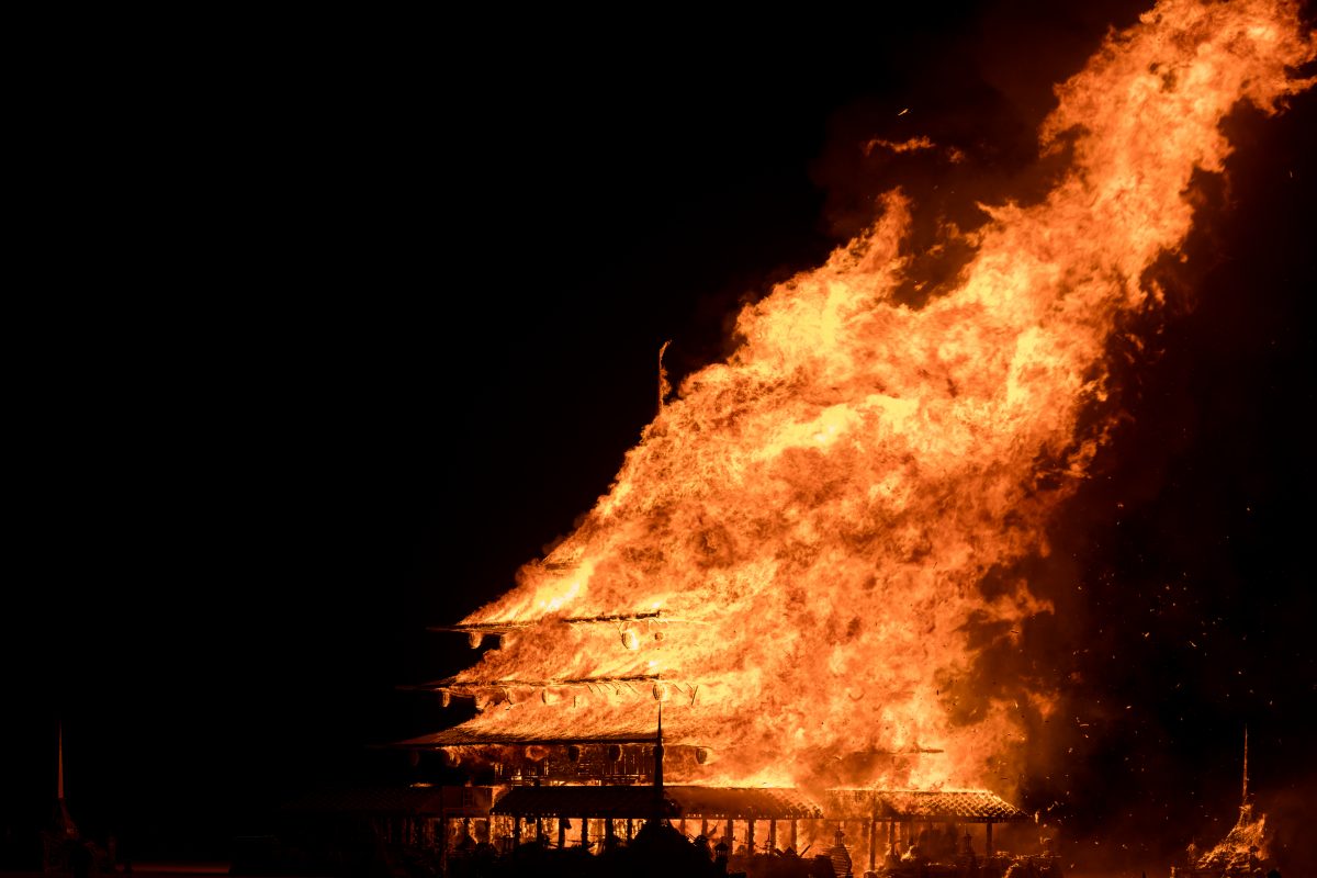 Temple Burn from: Petaluma, CA year: 2016  The temple this year will be built in the tradition of David Best temples, but with a significant departure from his usual style - this temple will be hand-built without CNC cut materials. It will be extremely ornate, with a large interior altar and a la...