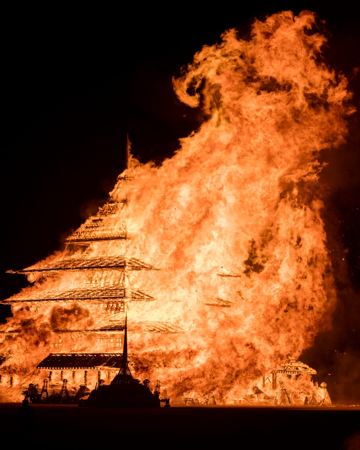 Temple Burn from: Petaluma, CA year: 2016  The temple this year will be built in the tradition of David Best temples, but with a significant departure from his usual style - this temple will be hand-built without CNC cut materials. It will be extremely ornate, with a large interior altar and a la...