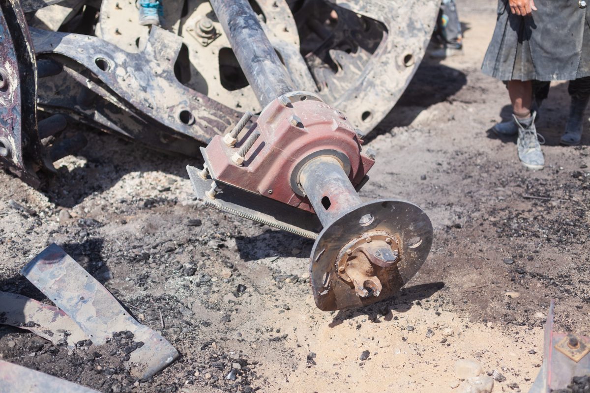 Interesting piece of the debris.