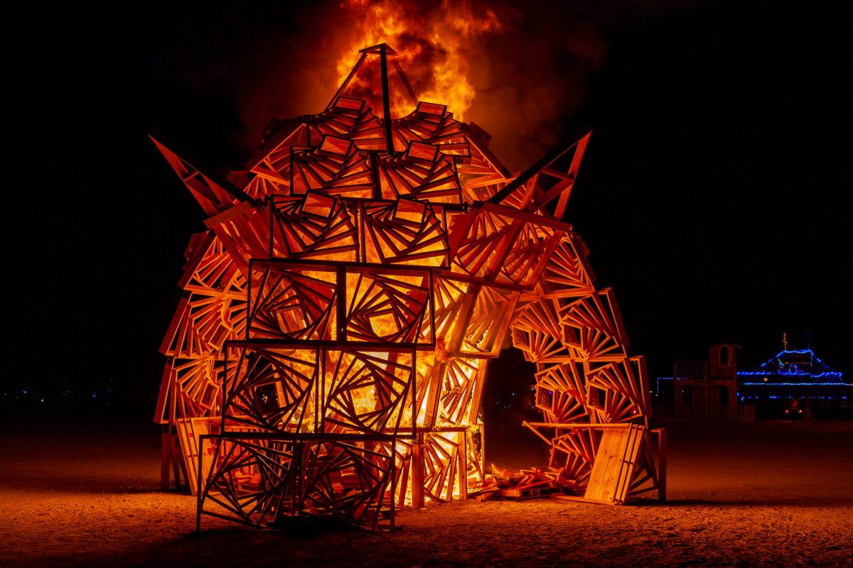 Idaho CORE: Marvin Burn year: 2013  Marvin The Vortexagon is Idaho's newest project for its 2nd year as part of CORE. A sculpture representing chaos and geometry, reminiscent of a cascading waterfall, the swirling patterns of rivers, caverns, and tall columnar spires, Marvin pulls in a number of ...