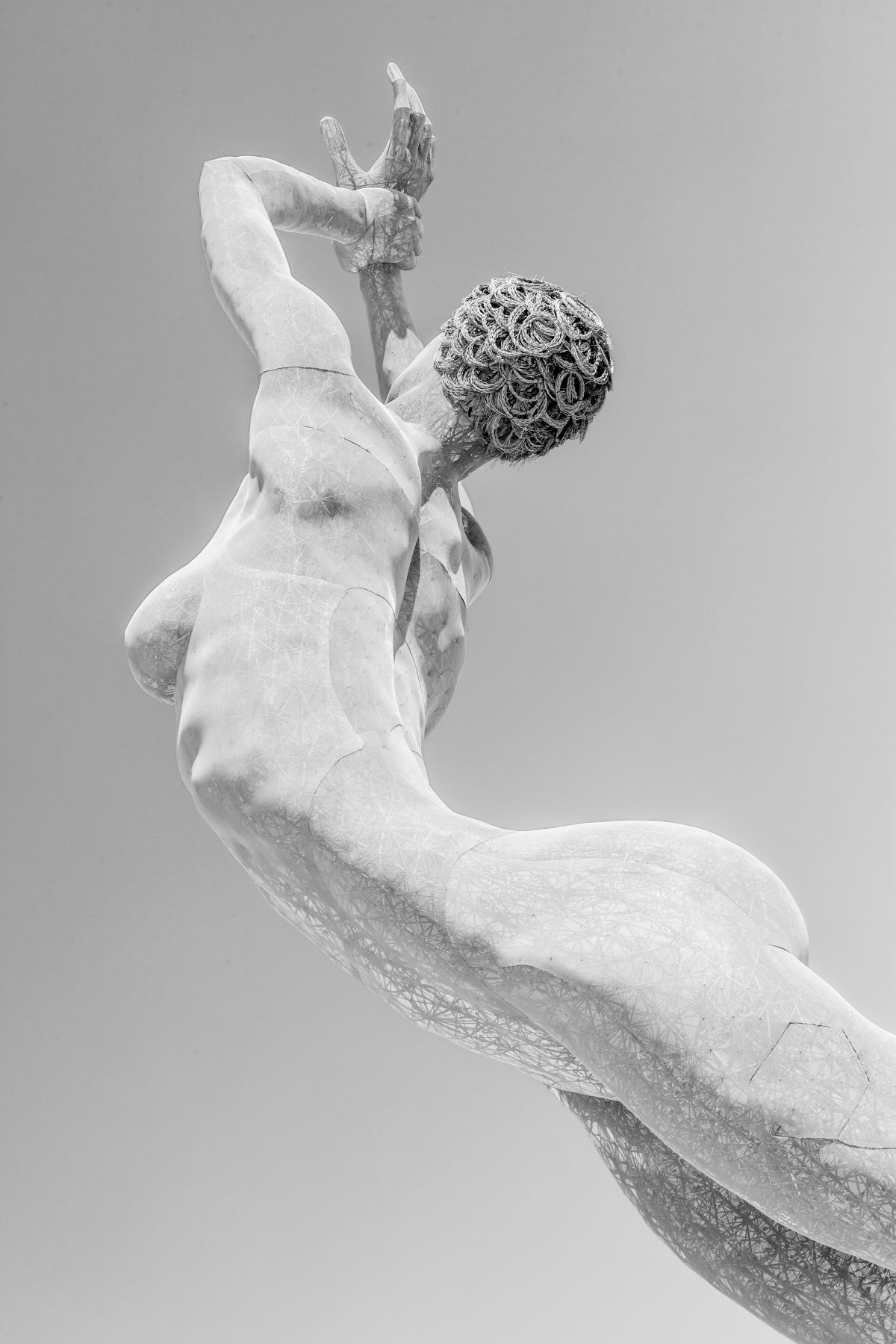 Truth is Beauty is the second sculpture in a three-part series featuring singer/dancer Deja Solis, the first of which was Bliss Dance (2010). For Truth is Beauty, Deja stands on her toes, head back, arms raised, in an expression of radical self-acceptance and love. She can do this because she is ...