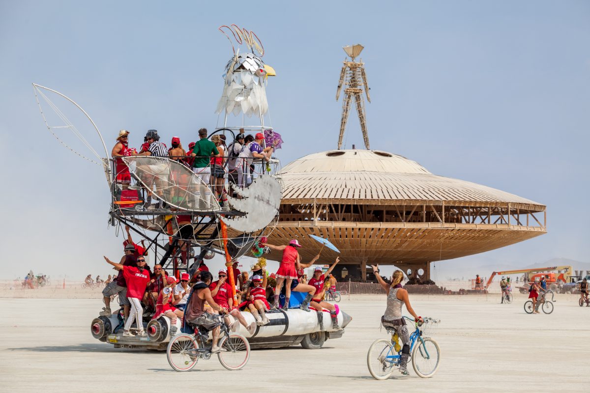 Giant Cock Mutant Vehicle  and the Man.