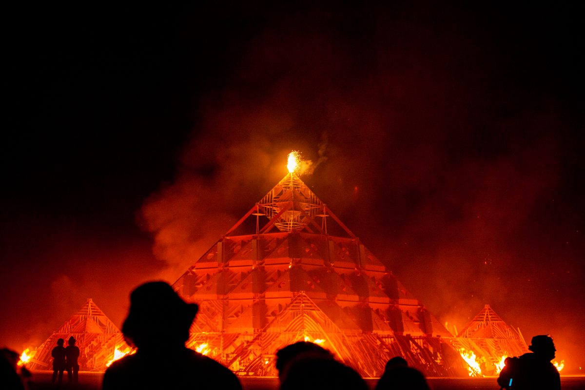 The Temple Burn 2013