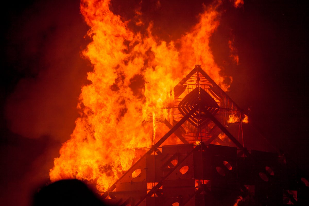 The Temple Burn 2013