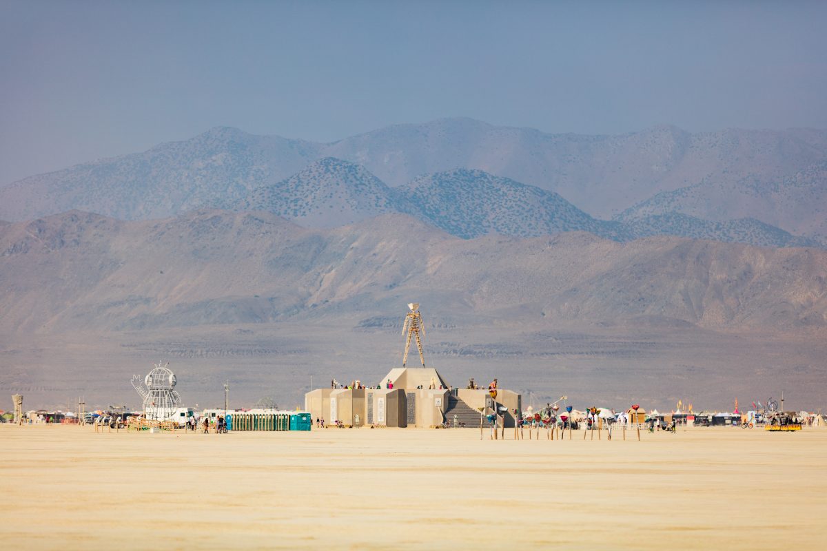 The Man Base and nearby hills