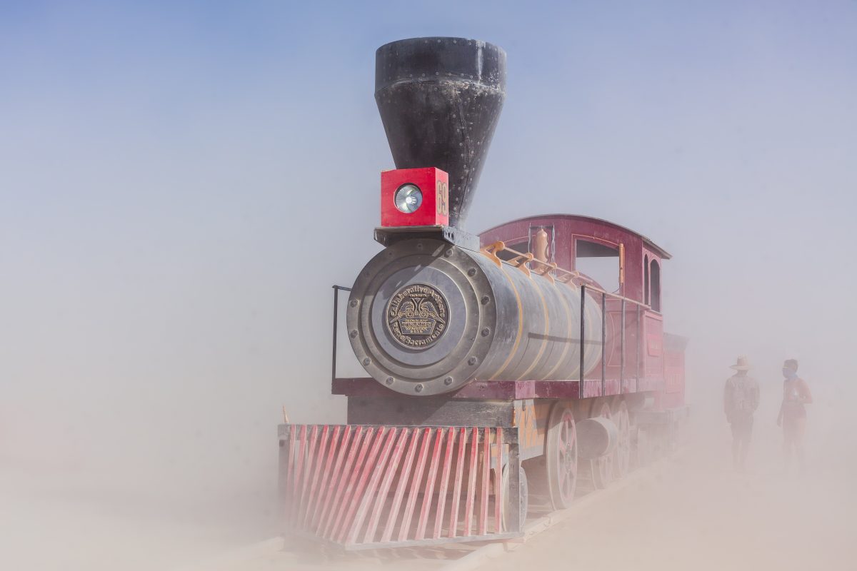 Great Train Wreck by: Collaborative Artisans - Reno & Sacramento, & Debby Brower from: Sacramento, CA and Reno, NV year: 2018