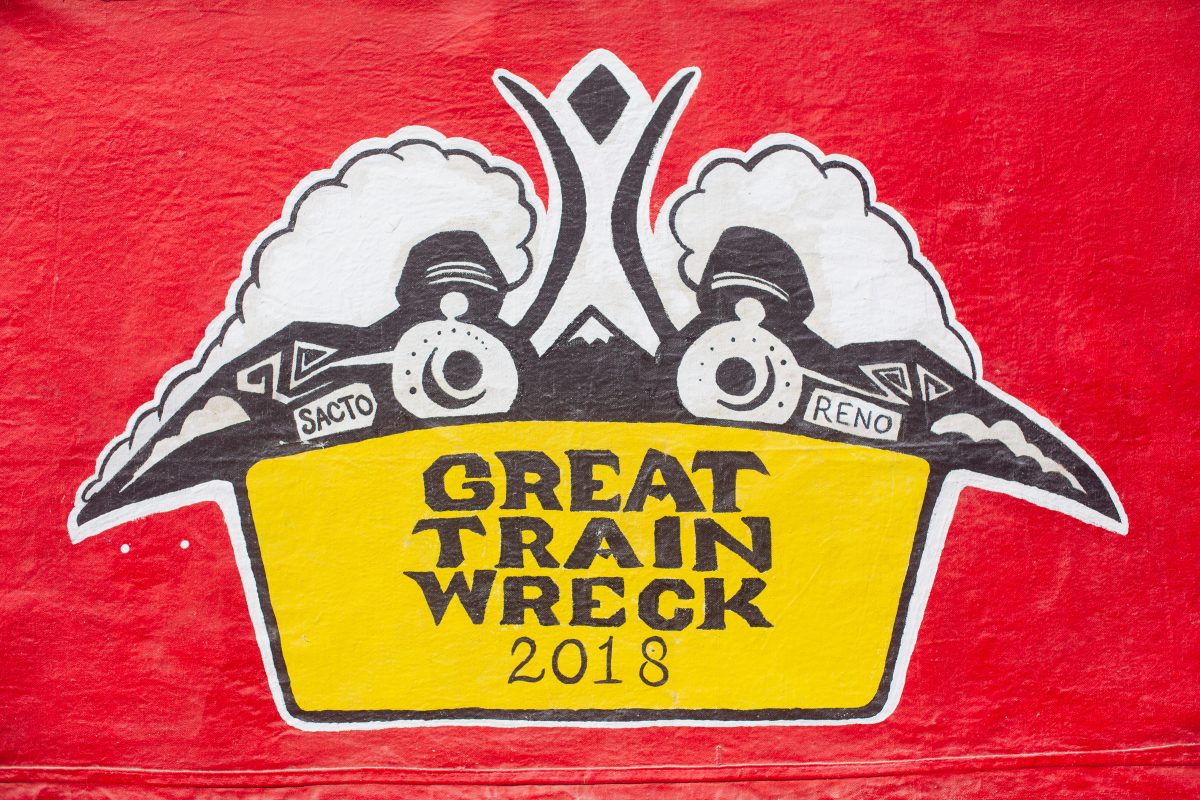 Great Train Wreck by: Collaborative Artisans - Reno & Sacramento, & Debby Brower from: Sacramento, CA and Reno, NV year: 2018