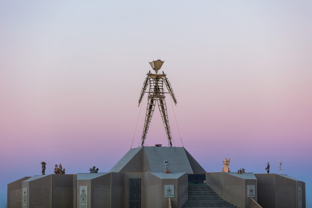 Pastel Skies before the Man Burn 2018