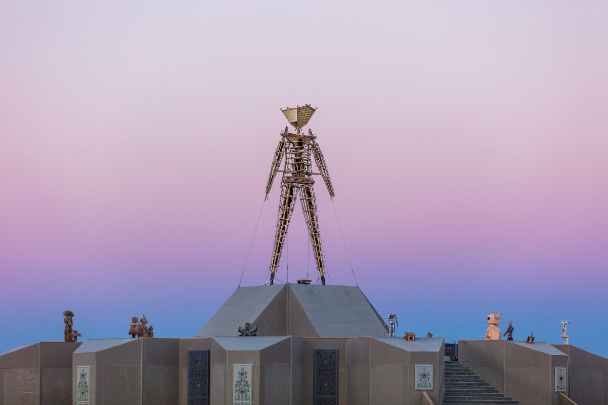Pastel Skies before the Man Burn 2018