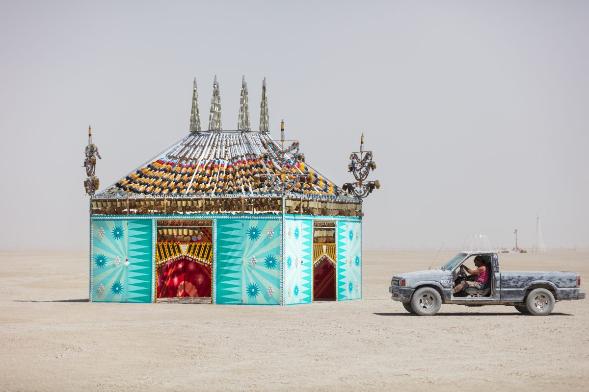 Expansion Pavilion by: Shrine from: Pasadena, CA year: 2019 https://burningman.org/event/brc/2019-art-installations/?yyyy=&artType=H#a2I0V000001T9HSUA0
