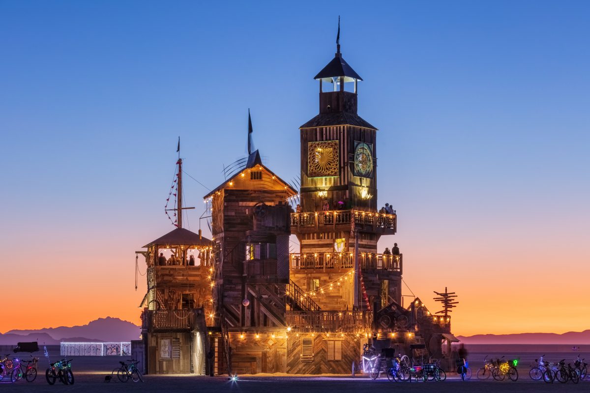 The Folly by: Dave Keane & The Folly Builders from: San Francisco, CA year: 2019  The Folly represents an imaginary shantytown of funky climbable towers and old western storefronts, cobbled together from salvaged and reclaimed lumber from original San Francisco Victorians to be reborn in the ...