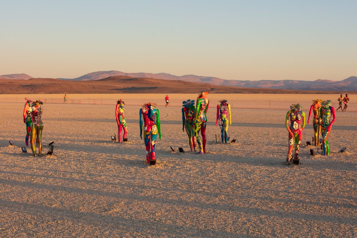 Connections by: Oxana Belka from: Chicago, IL year: 2019  We will bring ten mannequins. Building on the foundation of the human form, each mannequin will be uniquely painted and designed and will represent the spectrum of human emotions. As a whole, the art piece will represent the human experien...