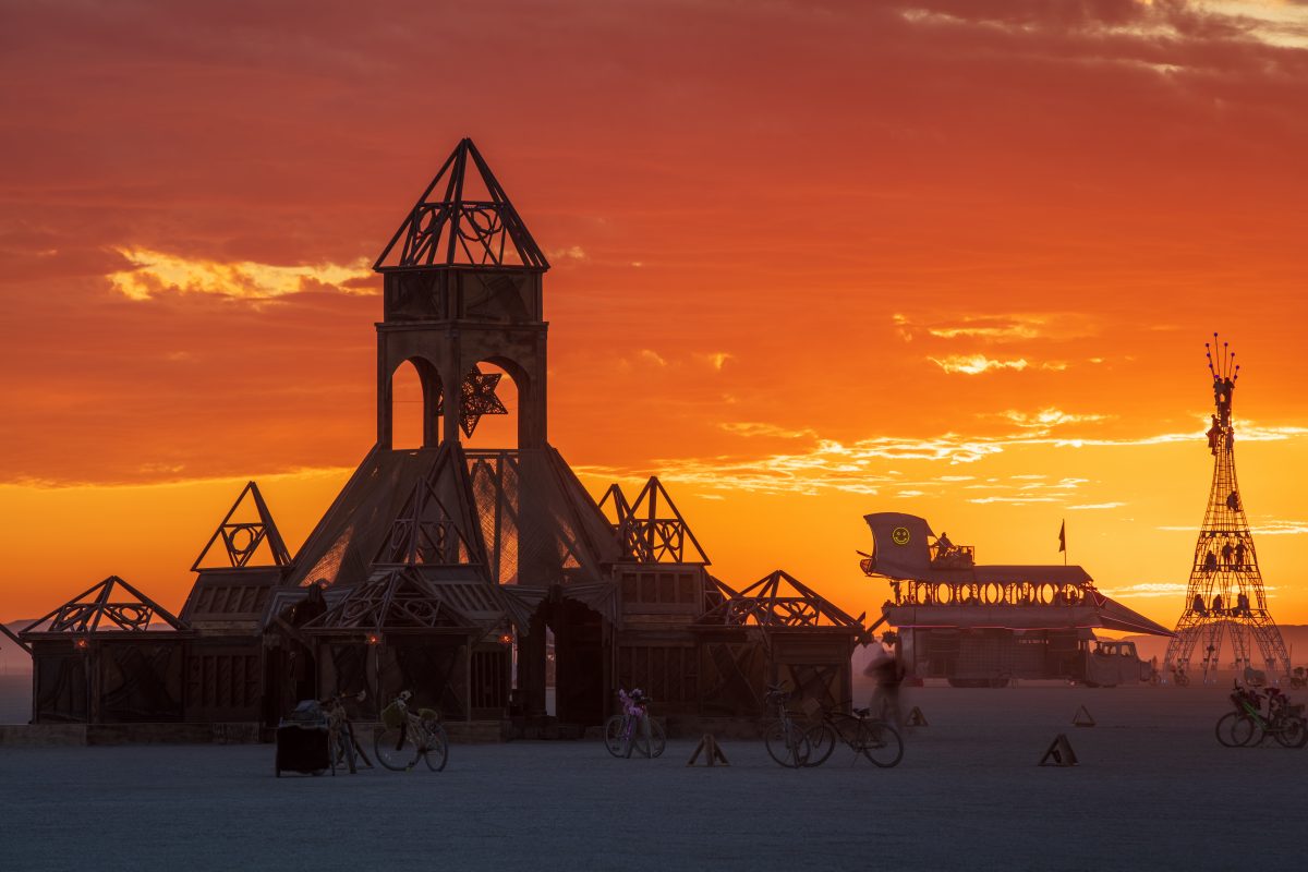 Deep Playa Sunrise