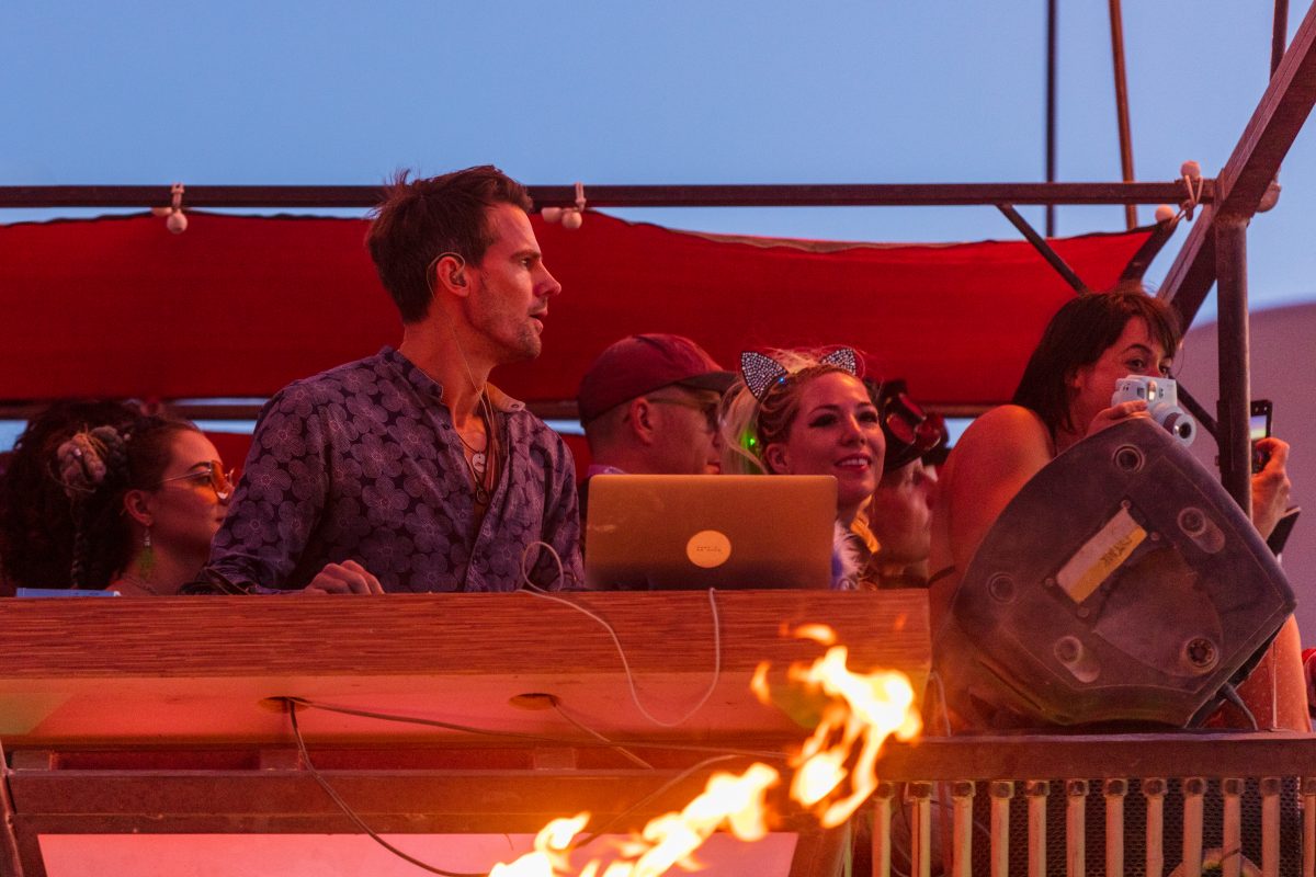After 8 years of Burning I finally managed to catch the legendary Tycho performing one of his incredible sunrise sets. You can listen the set here: https://soundcloud.com/tycho/inversion-burning-man-sunrise-set-2019