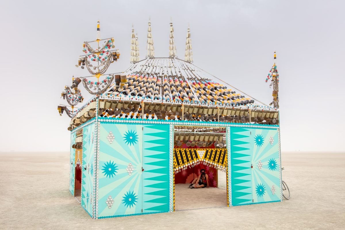Expansion Pavilion by: Shrine from: Pasadena, CA year: 2019 https://burningman.org/event/brc/2019-art-installations/?yyyy=&artType=H#a2I0V000001T9HSUA0