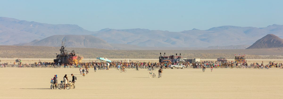 Mutant Vehicles in deep playa.
