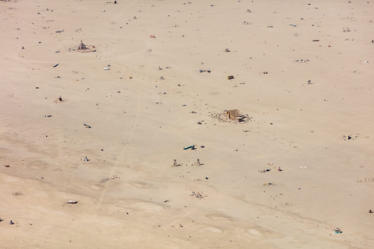 Burning Man Aerial Photo 2019. I shot this while hanging out the window of a small Cessna. The image was shot on Friday August 31, 2019. Thank you to the pilot of the aircraft Purple Haze.
