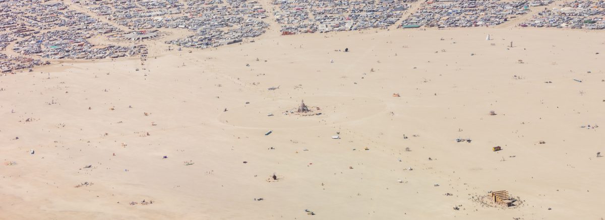 Burning Man Aerial Photo 2019. I shot this while hanging out the window of a small Cessna. The image was shot on Friday August 31, 2019. Thank you to the pilot of the aircraft Purple Haze.