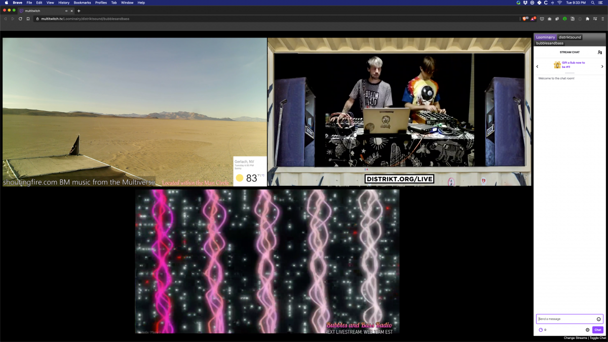 Multiple Twitch Streams