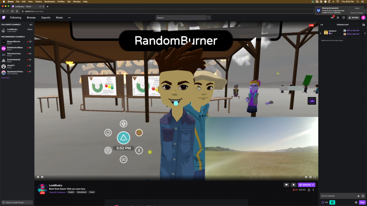 Burners in BRCvr