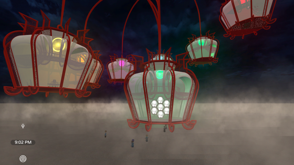 A large scale sculpture with 9 lanterns housing alters and art. This seven-year dream come true for artist collective #ChineseBeyondBorders was realized through the collaboration between architect Earl Sheldon of NtropE and artist Brian Krawitz.