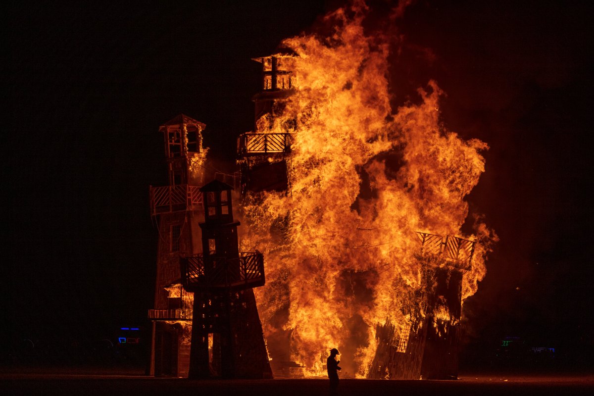 The Black Rock Lighthouse Service Burn