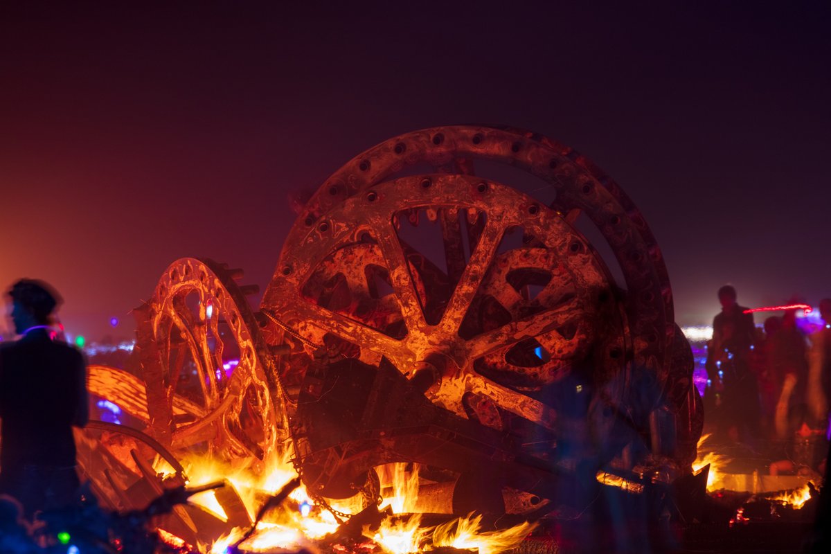 Debris After The Man Burn 2016