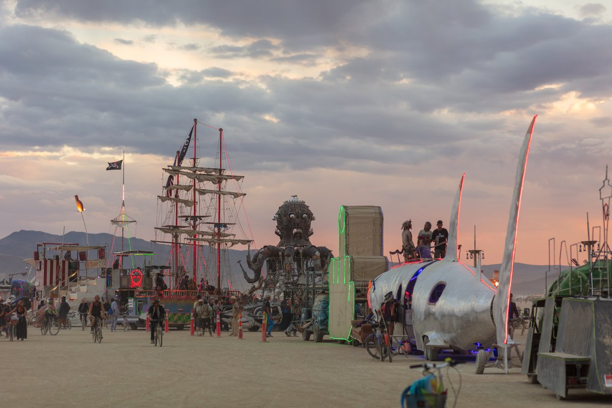 Mutant Vehicles before the Man Burn 2016
