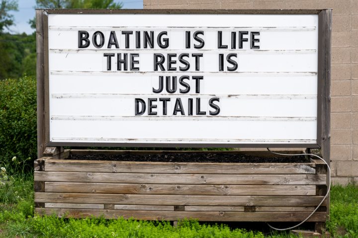 Boating is Life the Rest is Just Details