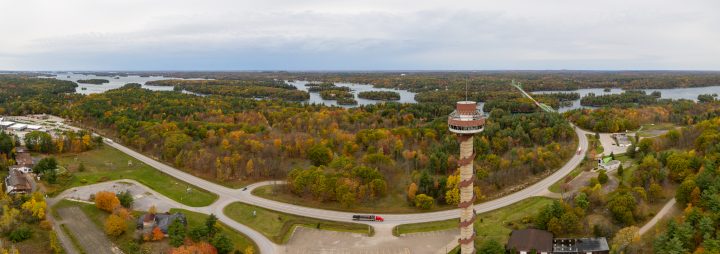 1000 Islands Tower and Surrounding Area