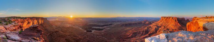 Grand View Point Overlook Before Sunrise