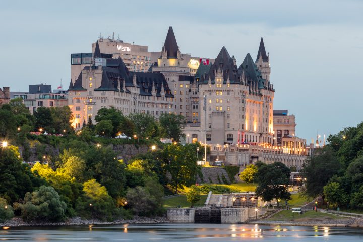 Hotels and Rideau Canal Locks