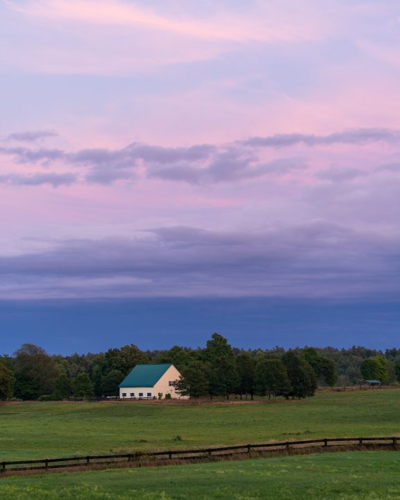 Pastel Skies and Winery