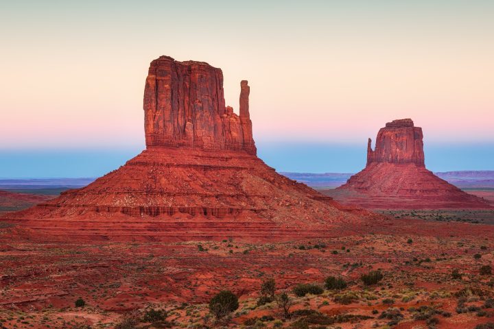 Monument Valley at Dusk