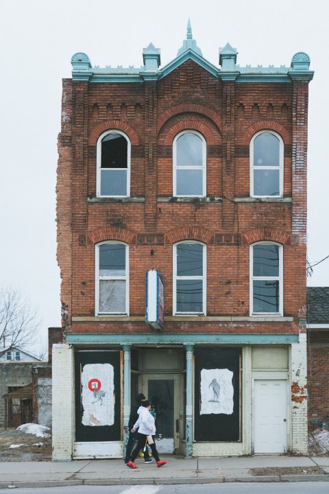 Abandoned Brick Building 02