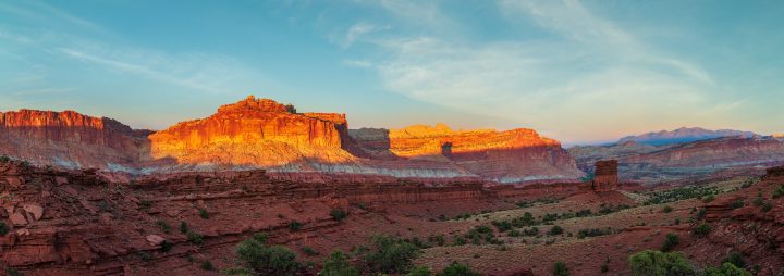 Sunset and Canyon