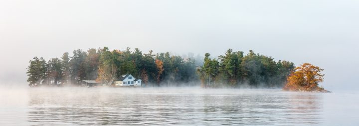 Islands in the Fog and Fall Color
